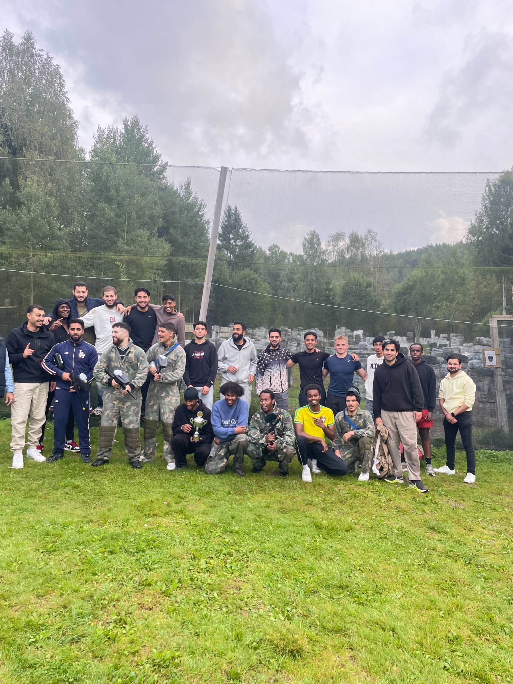The paintball day